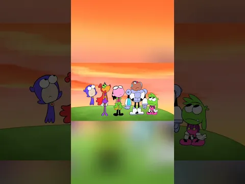 Titans REVENGE plan goes WRONG! 🤣 #reels #teentitansgo #funny #dc #cartoon #shorts