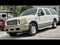 2003 Ford Excursion 5 4L for sale walk around test drive overview cold start