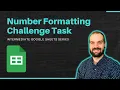 Number Formatting Challenge Task