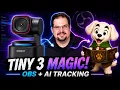 OBSBOT Tiny 3 OBS Build a Smarter Camera AI Tracking AR Plugins