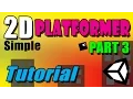 unity tutorial - platformer part 3