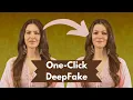 One-Click Deepfake creation Method step by step roop GitHub deep learning