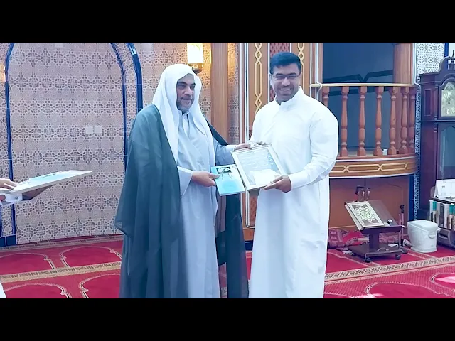 ⁣تكريم قراء الجلسة القرآنية الرمضانية 1446هـ
