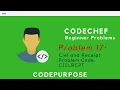 Problem 17 Ciel and Receipt CIELRCPT CodeChef Beginner C