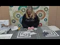 Raindrops Tutorial by Judy and judel Niemeyer Quiltworx com