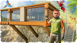 Джонни өзіне ағаштан Үй соғып алды (GTA V)