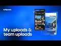 My uploads team uploads explained Flipsnack com