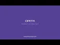 Opeth - Demon of the Fall (lyrics on screen)