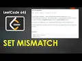 Set Mismatch LeetCode 645