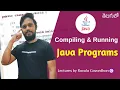 Compiling and Running Java Programs in Telugu Java in Easy Steps