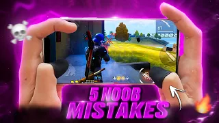 5 Habits That Instantly Expose a NOOB 😳 | Free Fire Tips & Tricks