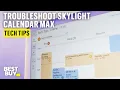 Troubleshooting the Skylight Calendar Max Touchscreen Smart Calendar - Tech Tips from Best Buy