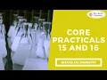 Core Practicals 15 and 16 - Edexcel IAL Chemistry Unit 6