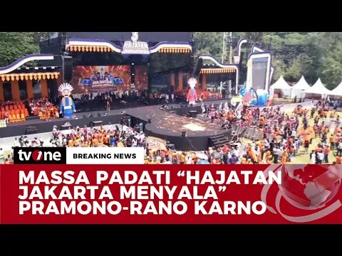 Kondisi Terkini Kampanye Akbar Pramono-Rano di Stadion Madya GBK