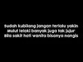 Download Lagu ROSSA-HEY LADIES LIRIK (KARAOKE MUSIC SPEED)