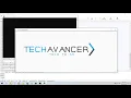 TechAvancer Logo Drawing Using Python Turtle