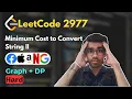 Minimum Cost to Convert String II LeetCode 2977 Graph Dynamic Programming Floyd Warshall