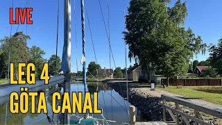 Live Stream Göta Canal – Leg 4 | Norrkvarn to Hajstorp, Sweden