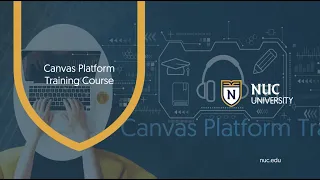 Canvas Platform Training Course