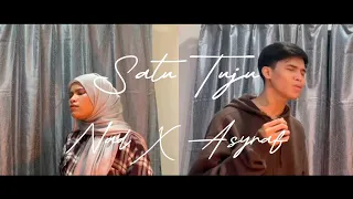 Download Satu Tuju - Mahalini \u0026 Rizky Febian (Cover by Asyraf X Nad ) MP3