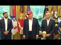 Download Lagu Trump on Putin \u0026 the Bombing of a U.S. factory in Ukraine / Oval Office FIFA announcement