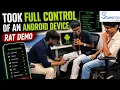 What is RAT How Attackers Take Control of an Android Device RAT Demo Ft Shayaan Khan Aryan Wanwe