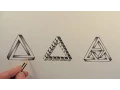 How to Draw The Impossible Triangle in 3 Different Ways Narrated