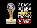 Custom Insert Trophies by Crown Awards