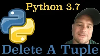 Python 3 7 How To Delete A Tuple