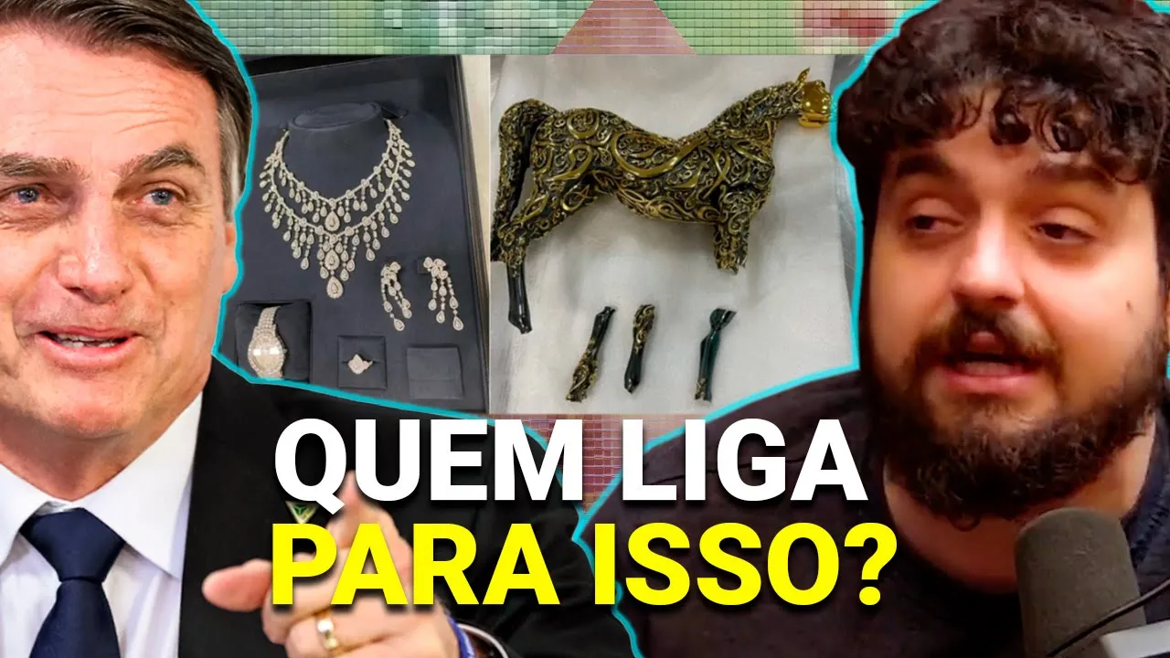 MONARK PASSOU PANO PARA AS JÓIAS DO JAIR BOLSONARO