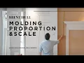Molding Scale and Proportion How to Size Moldings in a Room