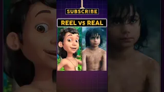 Reel vs Real The Jungle Book All Character