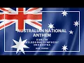 Australian National Anthem - Music and Vocals - Flag Edition - First Verse