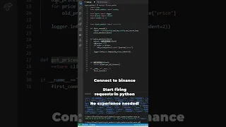 Connecting to binance has never been easier