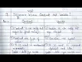 difference between constant and variable constant and variable