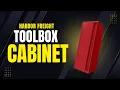 Harbor freight - US General Cabinet on snap on deep toolbox