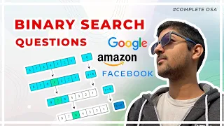 Binary Search Interview Questions - Google Facebook Amazon