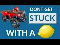 Everything you need to know about buying a used ATV - How to Inspect a Used ATV UTV quad SxS