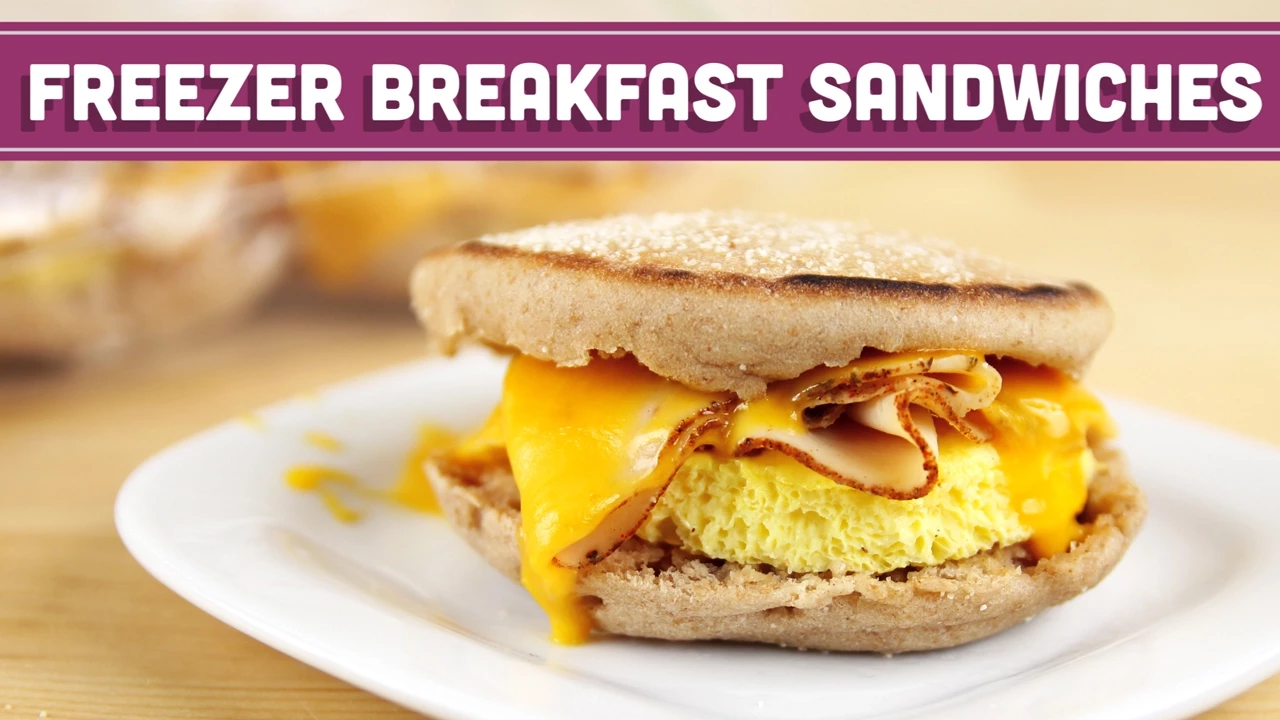 Breakfast Egg Sandwich, Healthy Recipe - Mind Over Munch