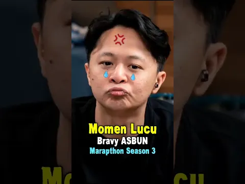 Momen Lucu Bravy ASBUN di Marapthon