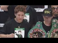 那須川天心 vs. 井上拓真  試合後のインタビュー