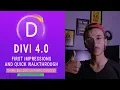 Divi 4 0 Theme Update First Impressions and Quick Walk Through Theme Builder and Dynamic Content