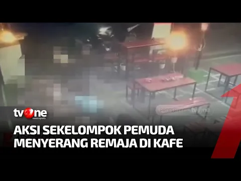 Tanpa Alasan Jelas, Sekelompok Pemuda Serang Pengunjung Kafe