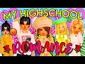 Lagu My High School ROMANCE Episode 1 | Dress To Impress Roleplay