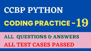 Coding Practice - 19 Comparing Strings Naming Variables Python CCBP 4 0