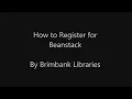 Beanstack App Tutorial Registration