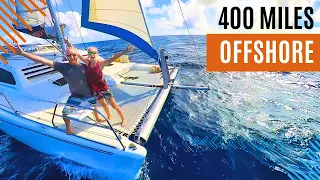 FIRST OFFSHORE PASSAGE with new engines [Ep131 RED SEAS]
