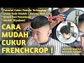 Download Lagu Tutorial mudah !! Potong rambut Pria Model pendek poni Frenchcrop Fade untuk Barber Pemula