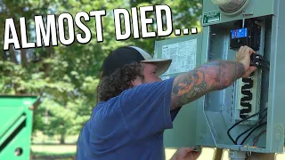 This is why you should call an electrician . . .