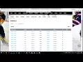 Hide or Show and Order Stats Table Columns